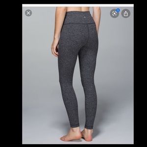 Lululemon Gray Herringbone Leggings